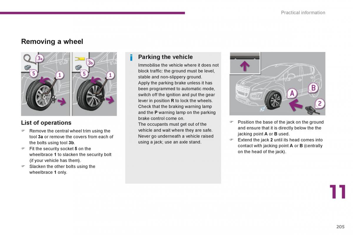 Peugeot 3008 Hybrid owners manual / page 207