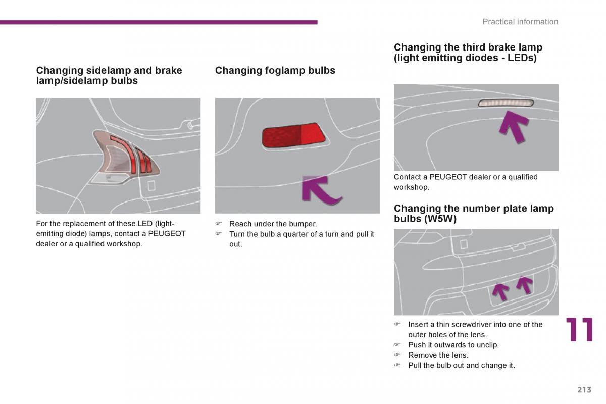 Peugeot 3008 Hybrid owners manual / page 215