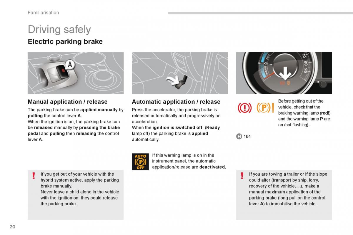 Peugeot 3008 Hybrid owners manual / page 22