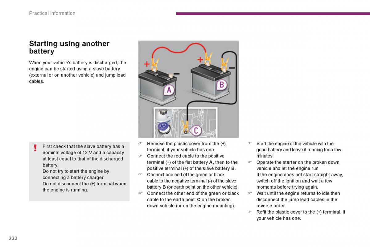 Peugeot 3008 Hybrid owners manual / page 224