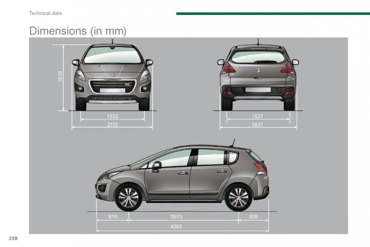 Peugeot 3008 Hybrid owners manual / page 240