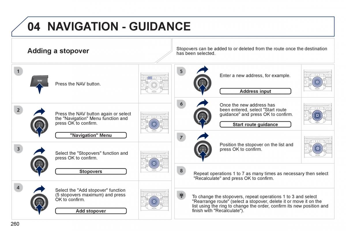 Peugeot 3008 Hybrid owners manual / page 262