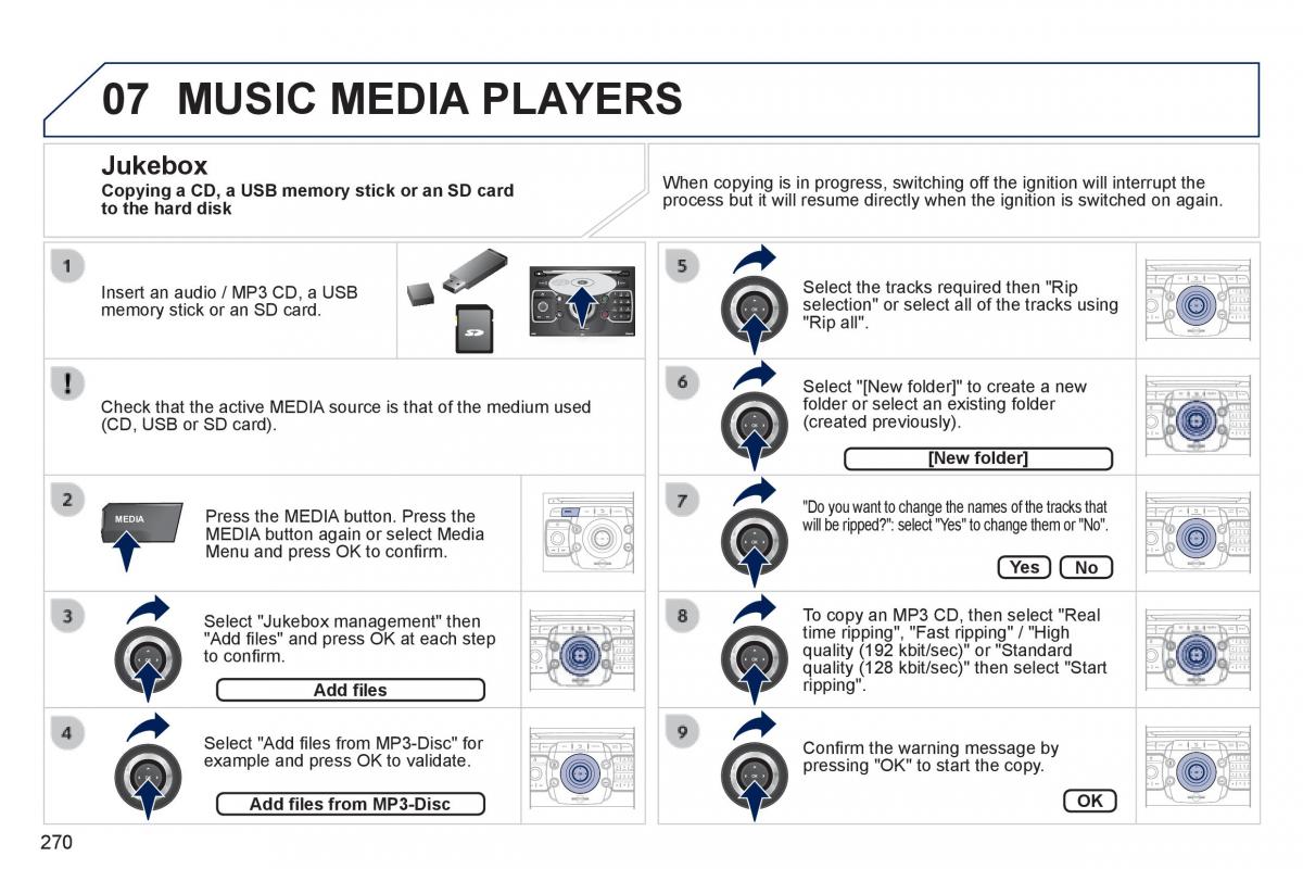 Peugeot 3008 Hybrid owners manual / page 272