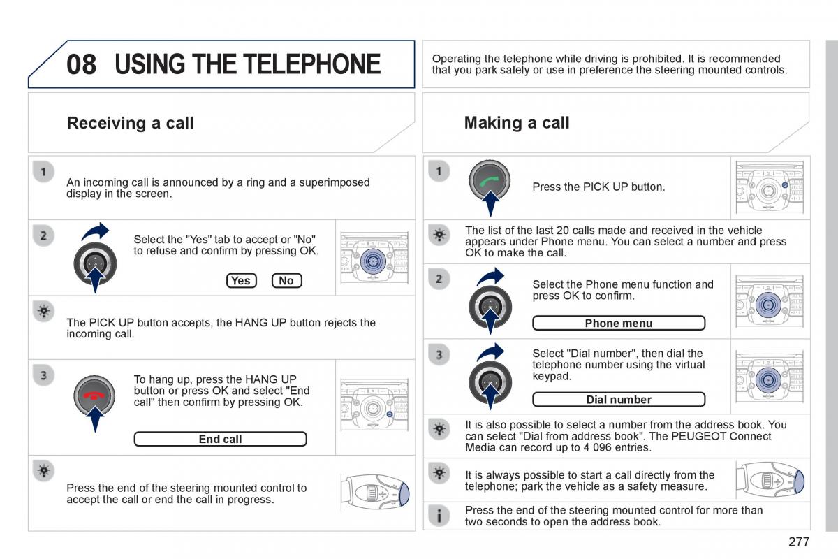 Peugeot 3008 Hybrid owners manual / page 279