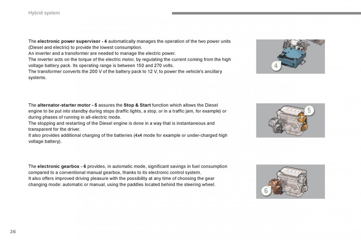 Peugeot 3008 Hybrid owners manual / page 28