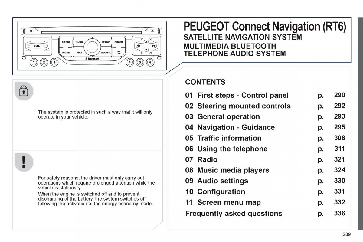 Peugeot 3008 Hybrid owners manual / page 291