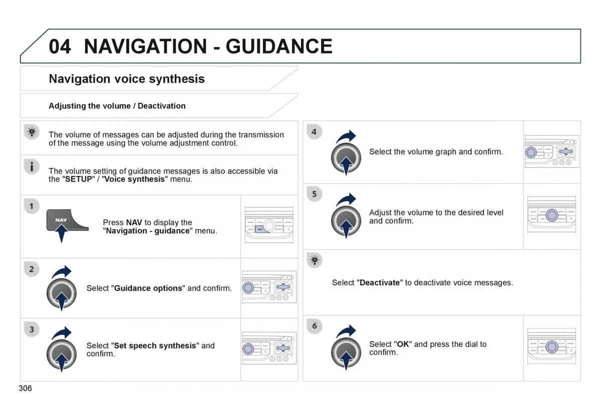 Peugeot 3008 Hybrid owners manual / page 308