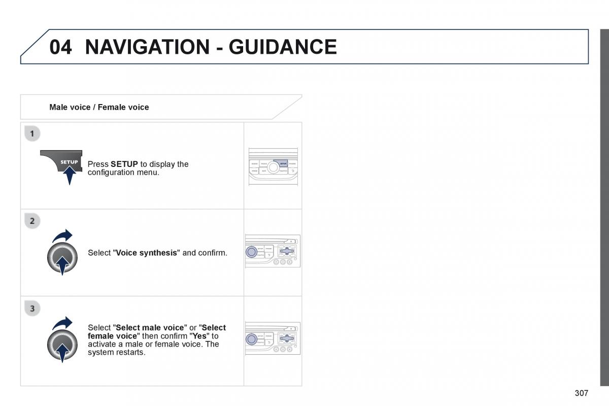 Peugeot 3008 Hybrid owners manual / page 309