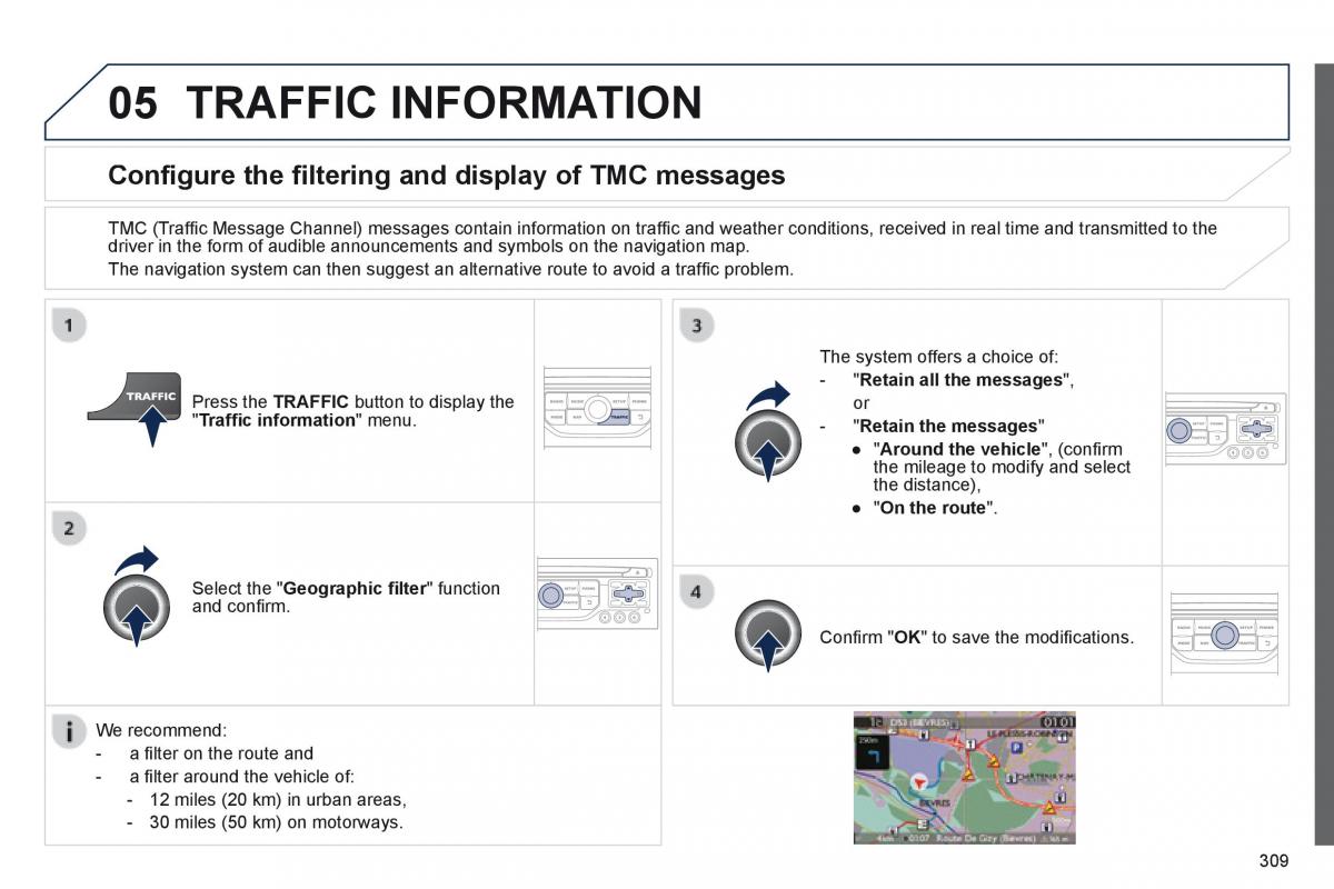 Peugeot 3008 Hybrid owners manual / page 311