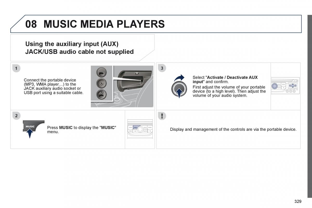 Peugeot 3008 Hybrid owners manual / page 331