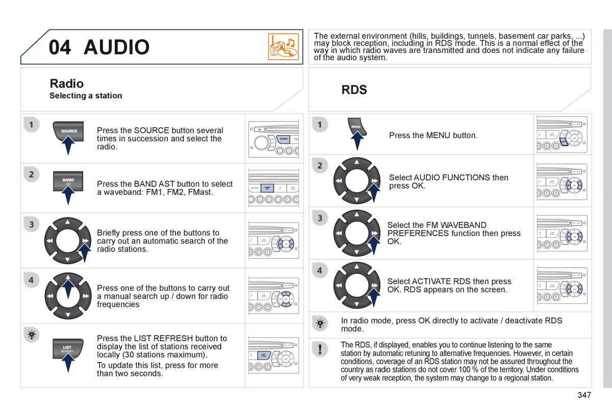 Peugeot 3008 Hybrid owners manual / page 349