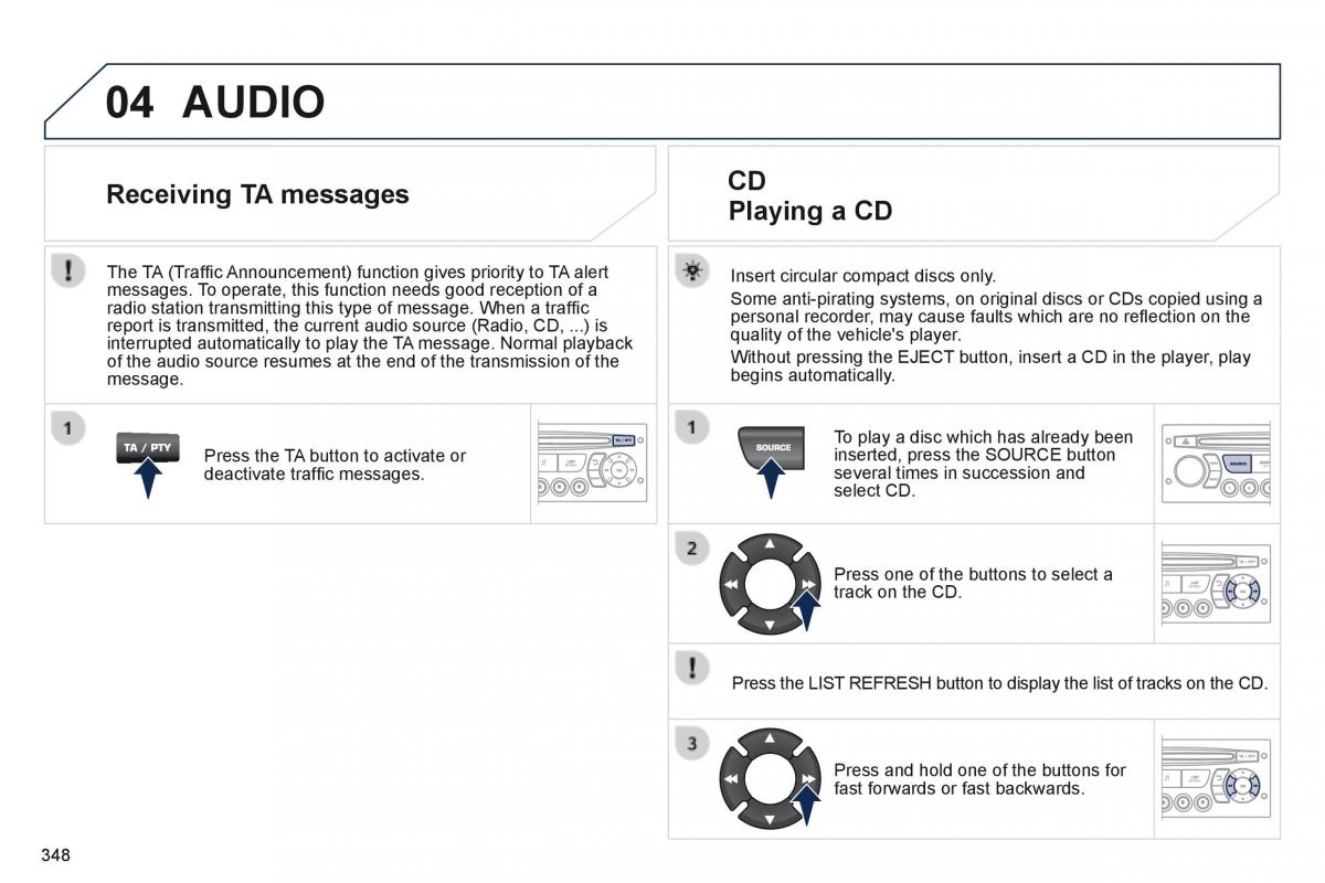 Peugeot 3008 Hybrid owners manual / page 350