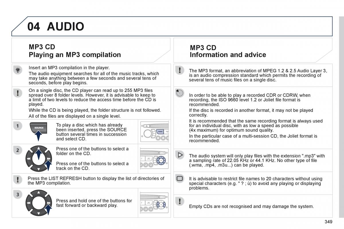 Peugeot 3008 Hybrid owners manual / page 351