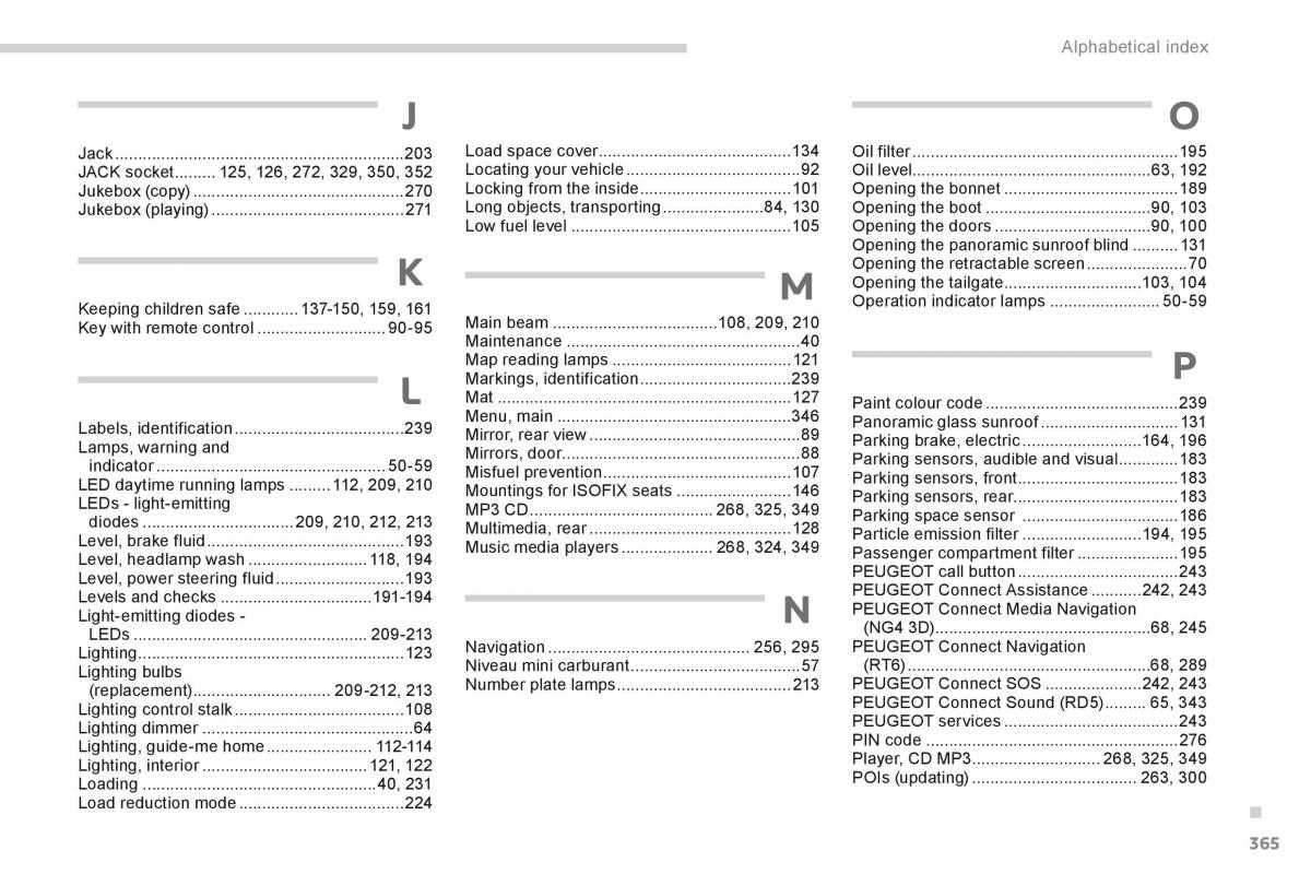 Peugeot 3008 Hybrid owners manual / page 367