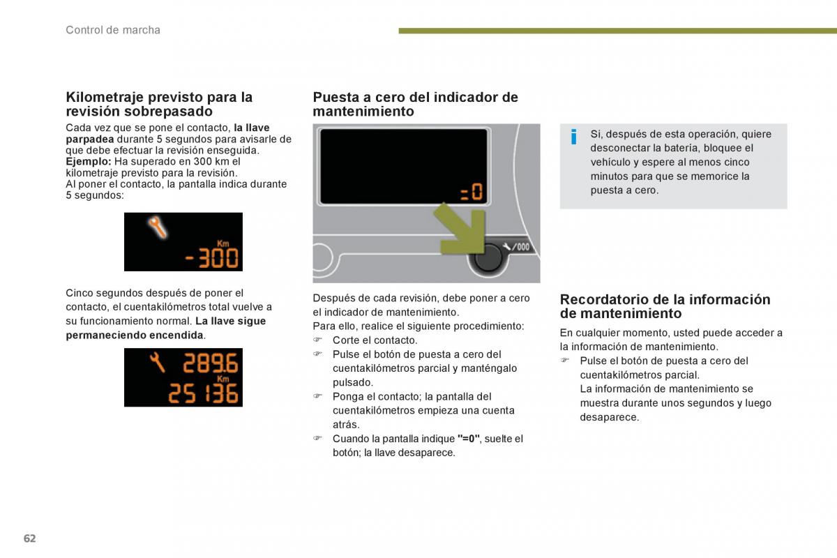 Peugeot 3008 Hybrid manual del propietario / page 64