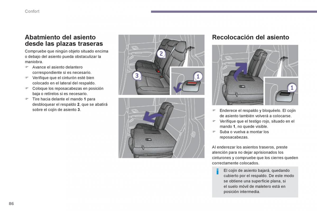 Peugeot 3008 Hybrid manual del propietario / page 88