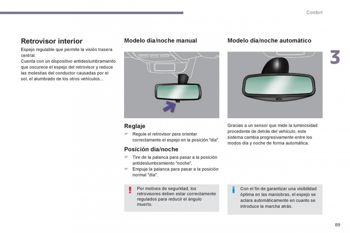 Peugeot 3008 Hybrid manual del propietario / page 91