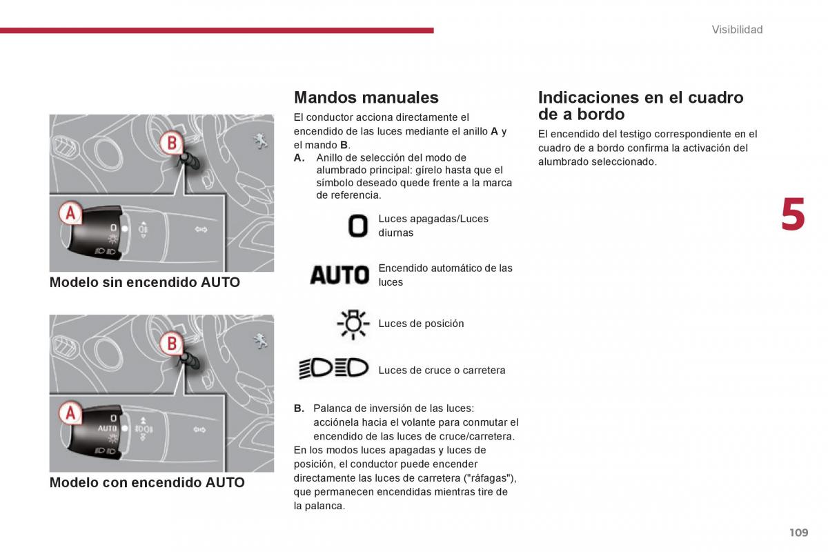 Peugeot 3008 Hybrid manual del propietario / page 111