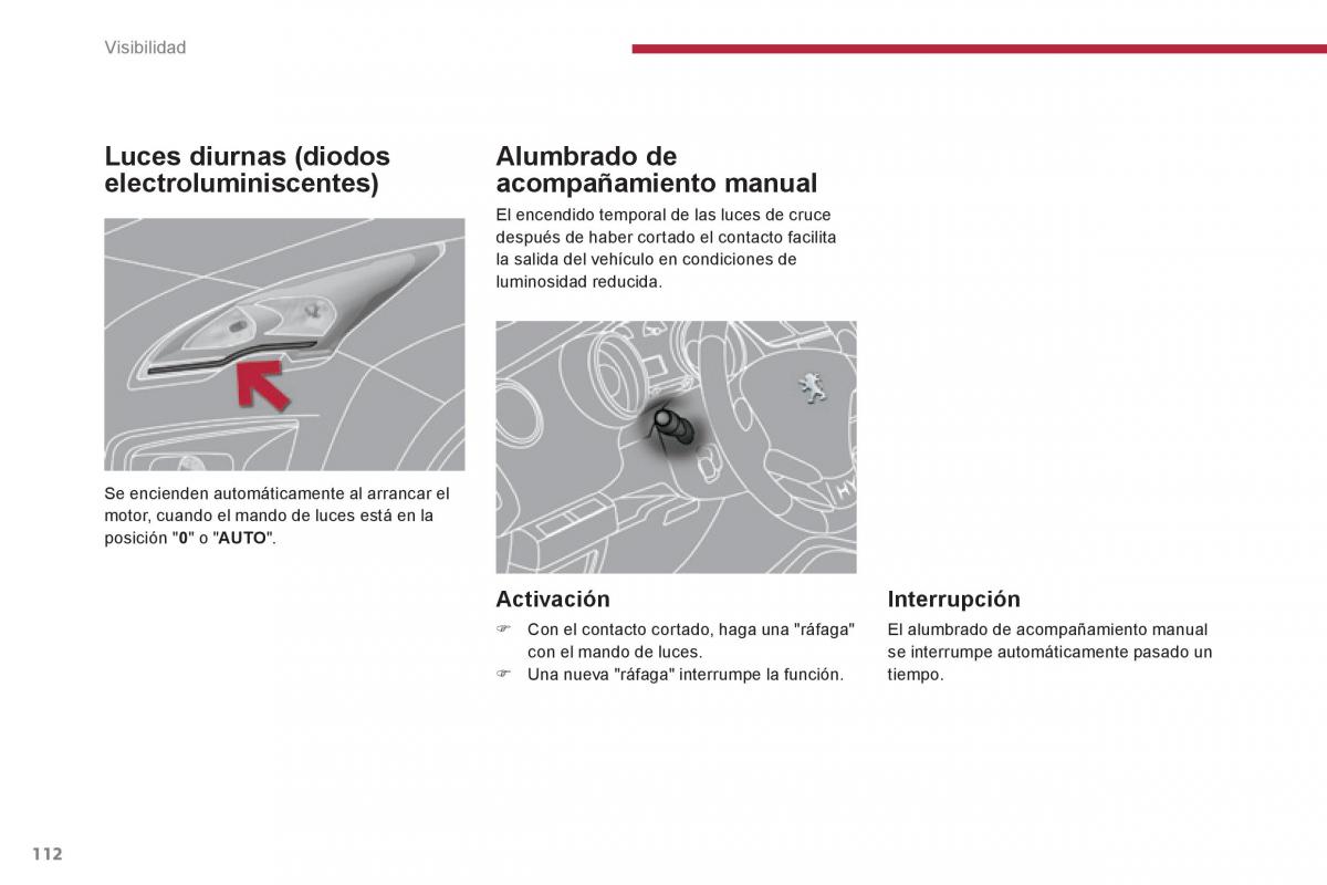 Peugeot 3008 Hybrid manual del propietario / page 114