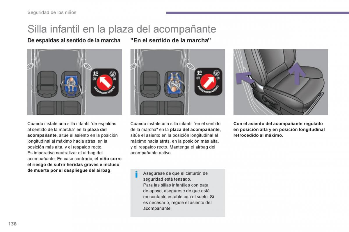 Peugeot 3008 Hybrid manual del propietario / page 140