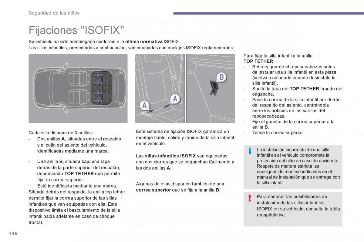 Peugeot 3008 Hybrid manual del propietario / page 148