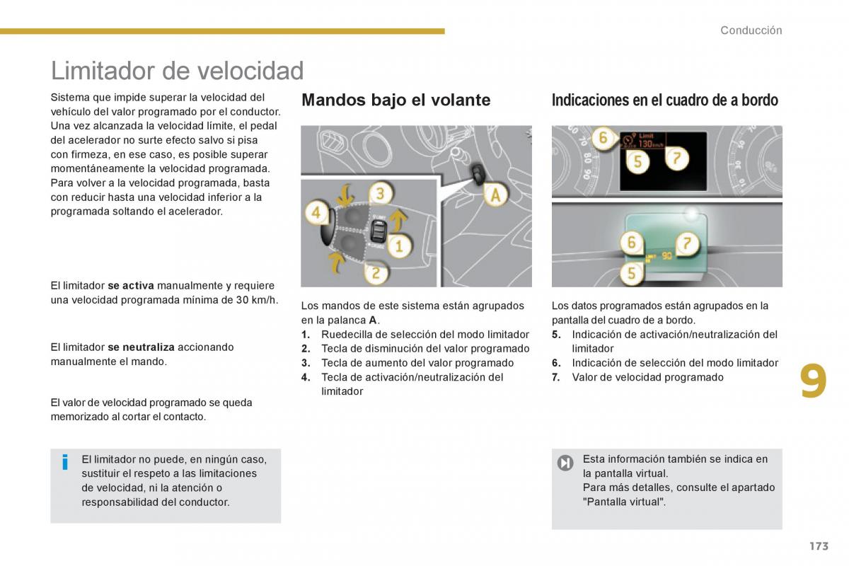 Peugeot 3008 Hybrid manual del propietario / page 175