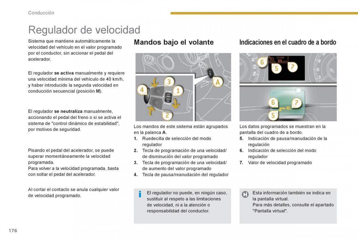 Peugeot 3008 Hybrid manual del propietario / page 178