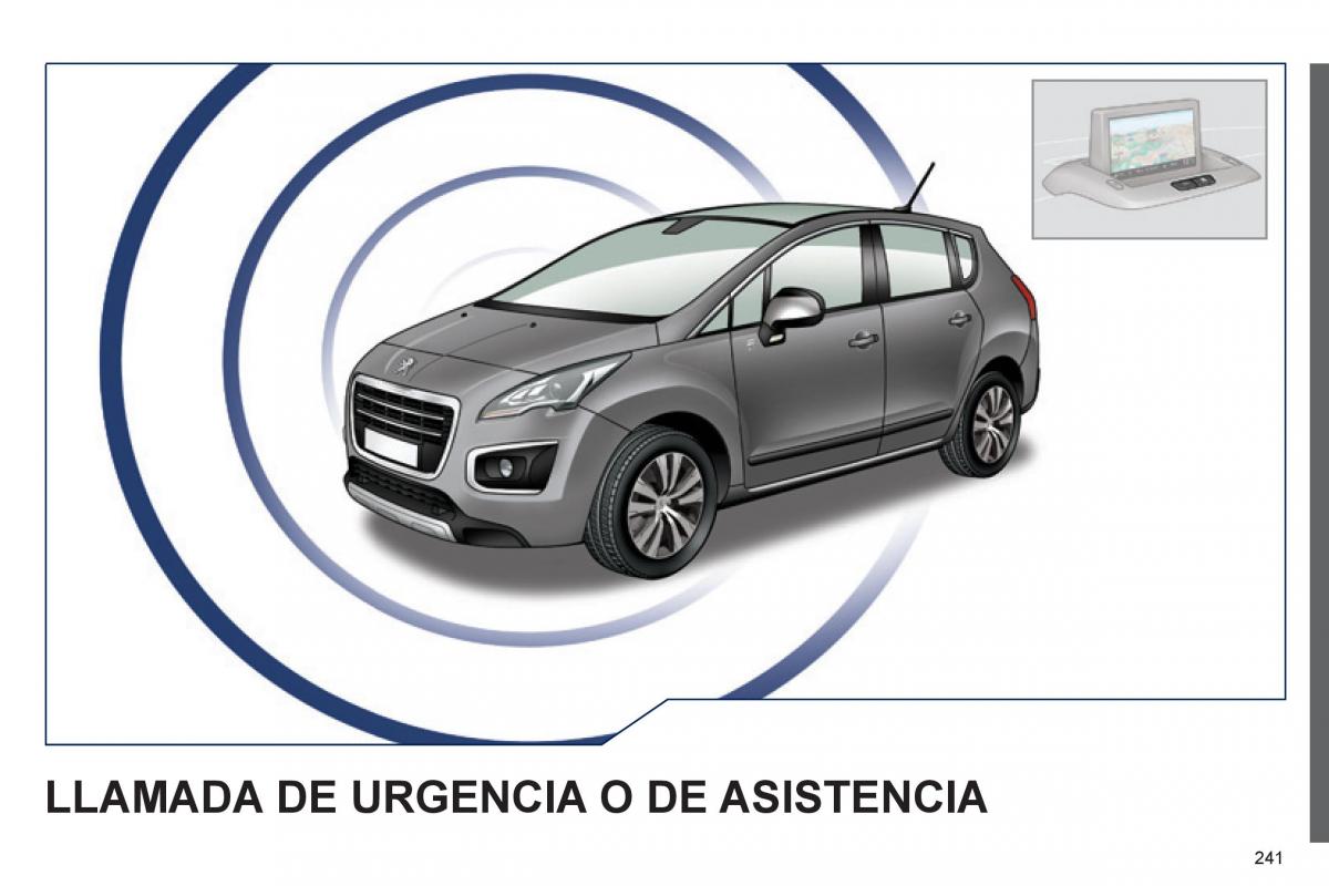 Peugeot 3008 Hybrid manual del propietario / page 243