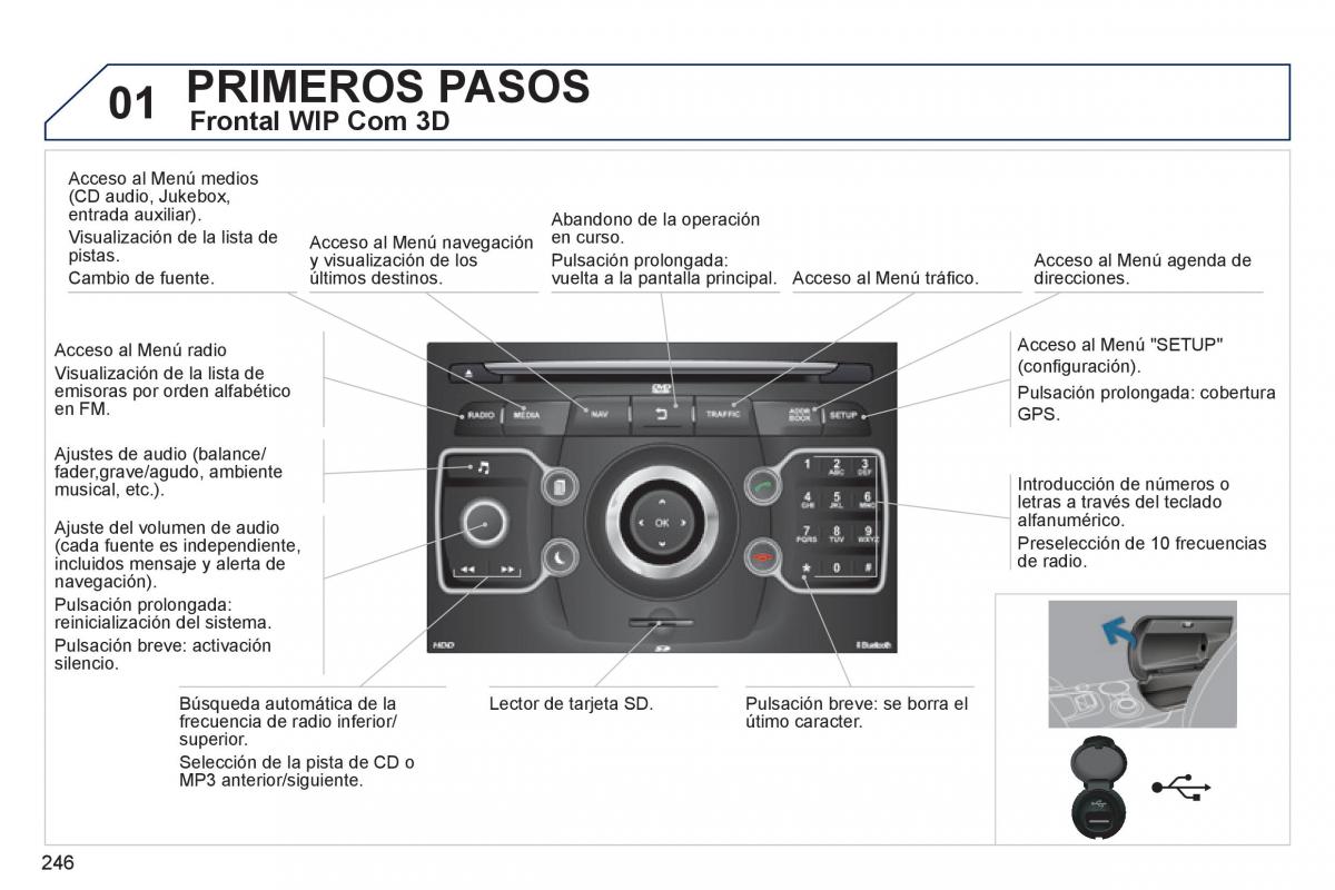 Peugeot 3008 Hybrid manual del propietario / page 248