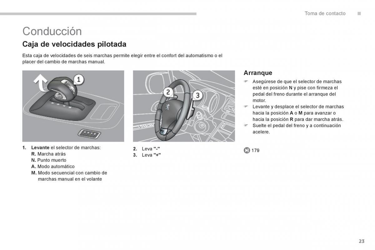 Peugeot 3008 Hybrid manual del propietario / page 25