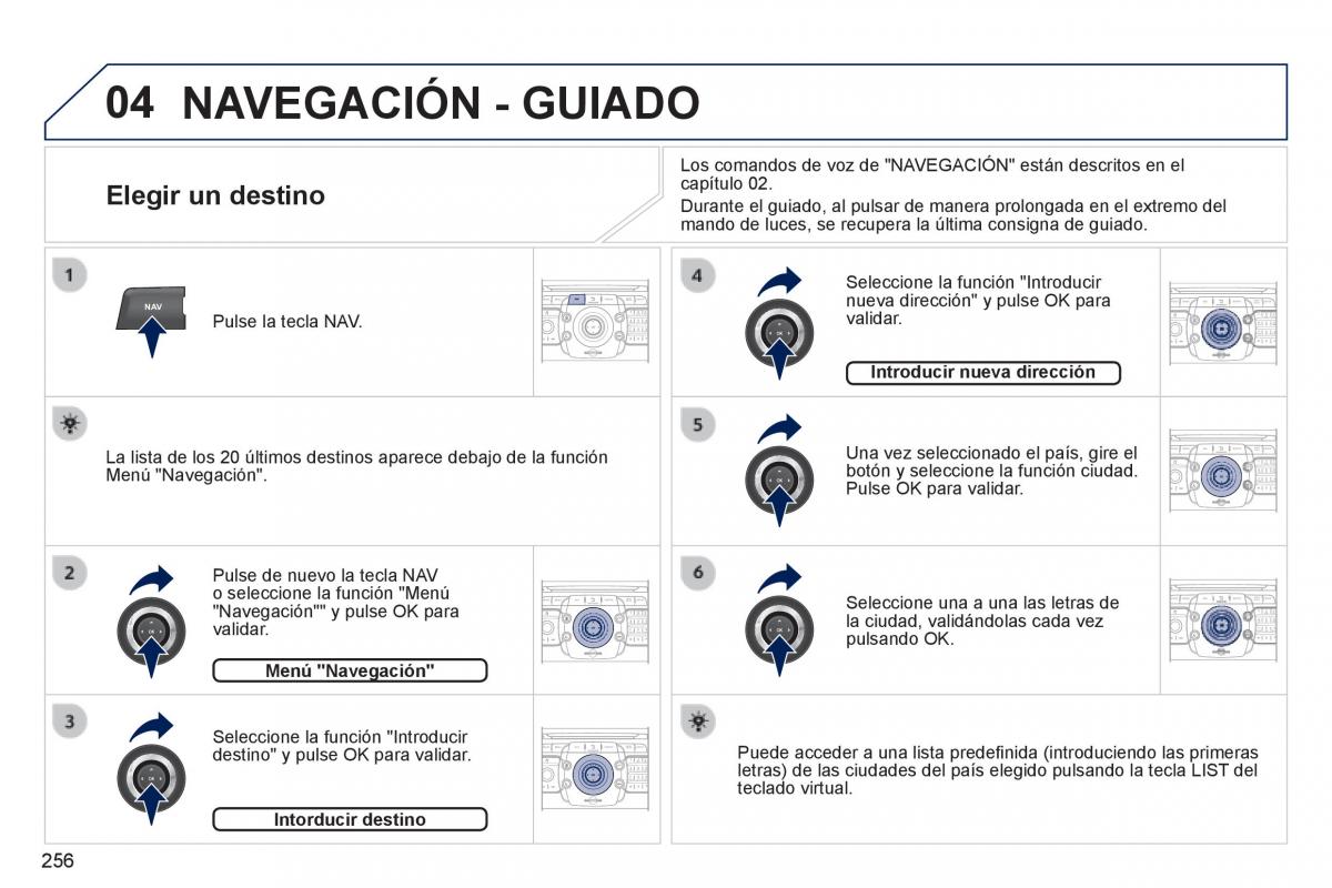 Peugeot 3008 Hybrid manual del propietario / page 258