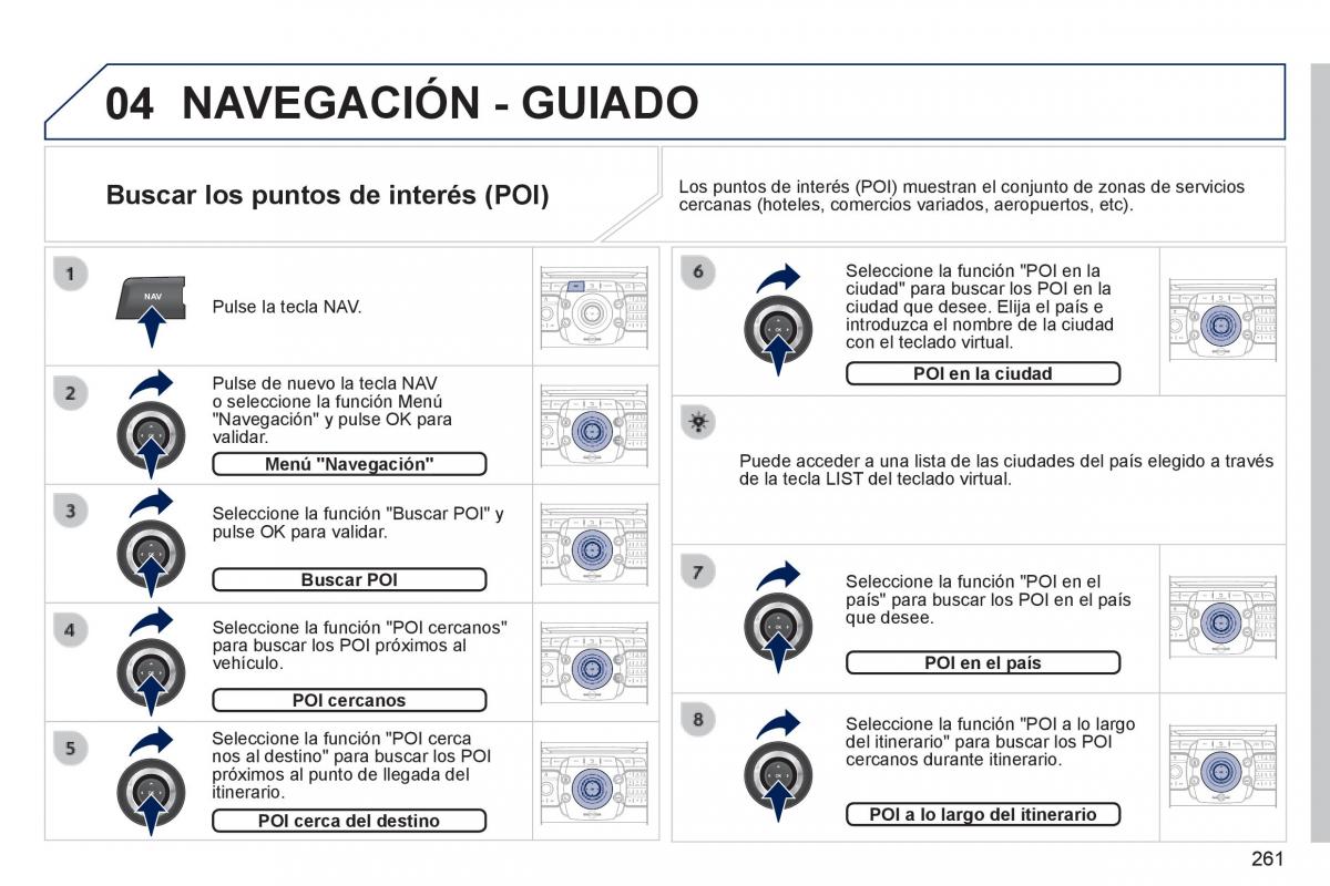 Peugeot 3008 Hybrid manual del propietario / page 263