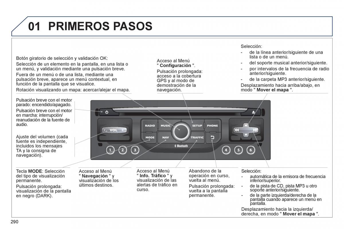 Peugeot 3008 Hybrid manual del propietario / page 292