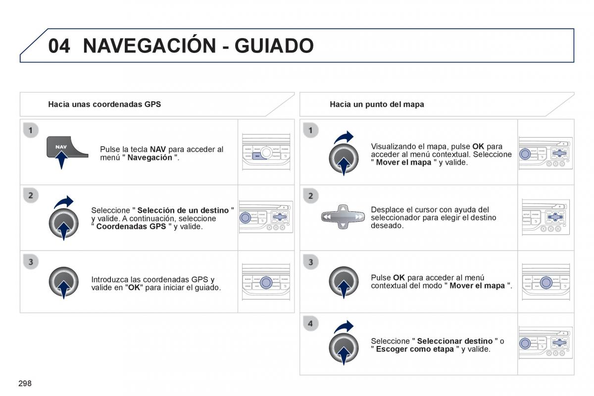 Peugeot 3008 Hybrid manual del propietario / page 300