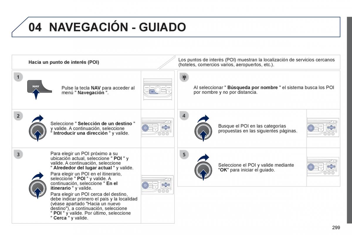 Peugeot 3008 Hybrid manual del propietario / page 301