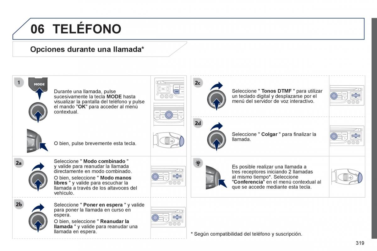 Peugeot 3008 Hybrid manual del propietario / page 321