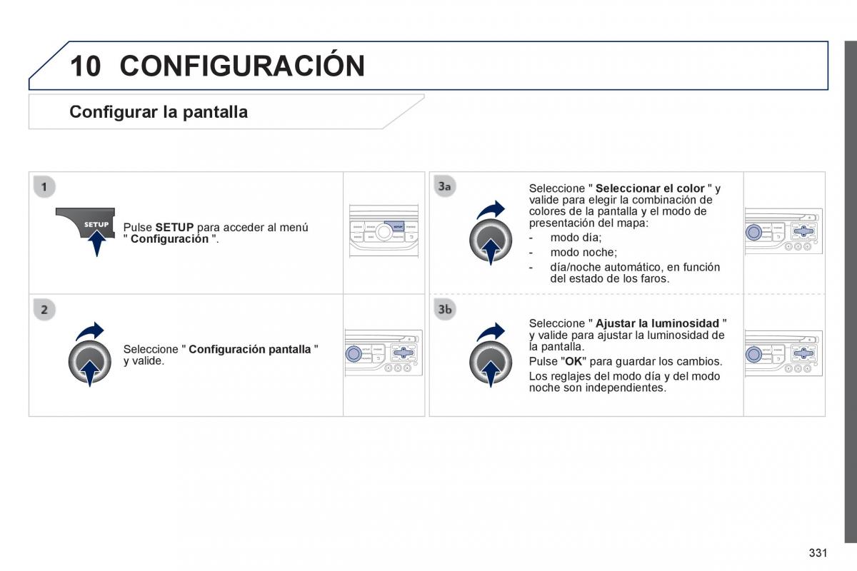 Peugeot 3008 Hybrid manual del propietario / page 333