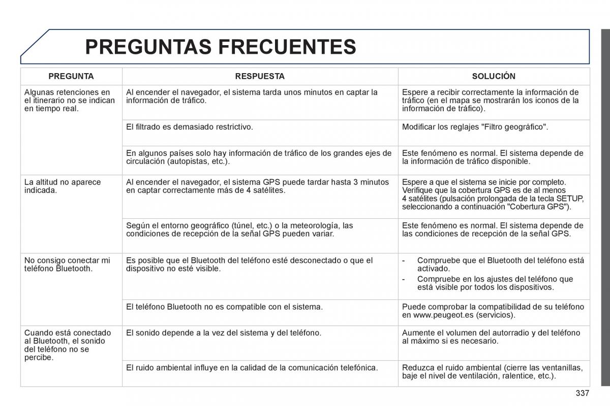 Peugeot 3008 Hybrid manual del propietario / page 339