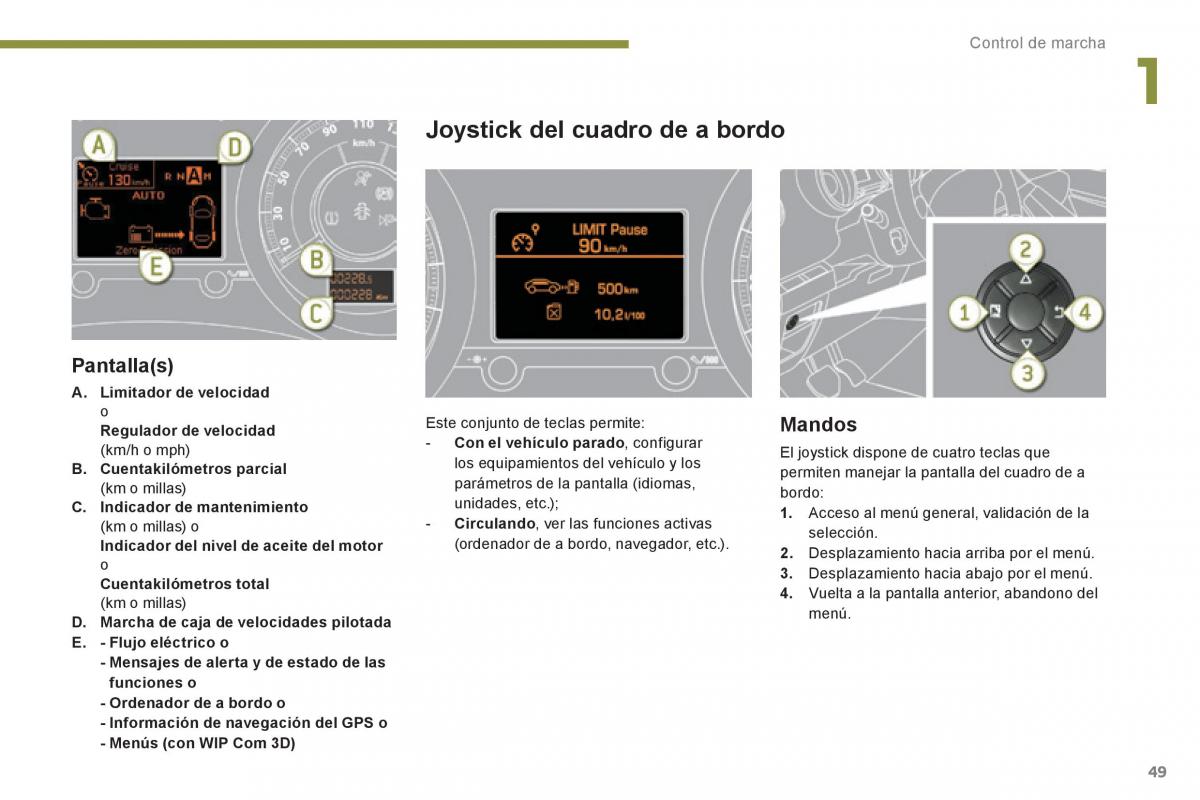 Peugeot 3008 Hybrid manual del propietario / page 51