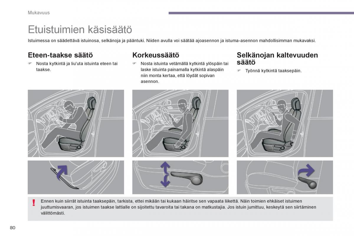 Peugeot 3008 Hybrid omistajan kasikirja / page 82