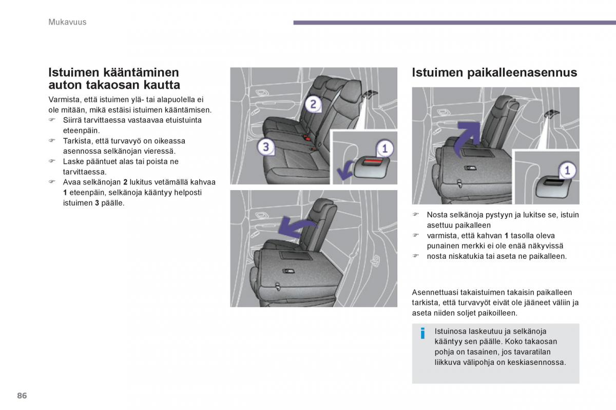 Peugeot 3008 Hybrid omistajan kasikirja / page 88