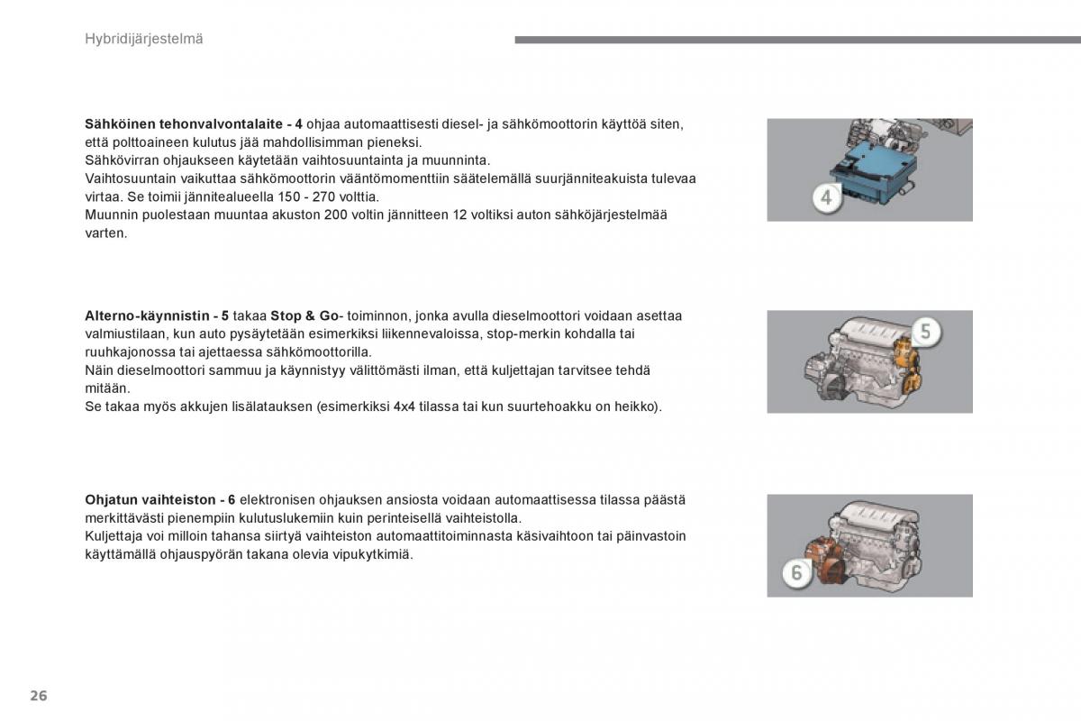 Peugeot 3008 Hybrid omistajan kasikirja / page 28