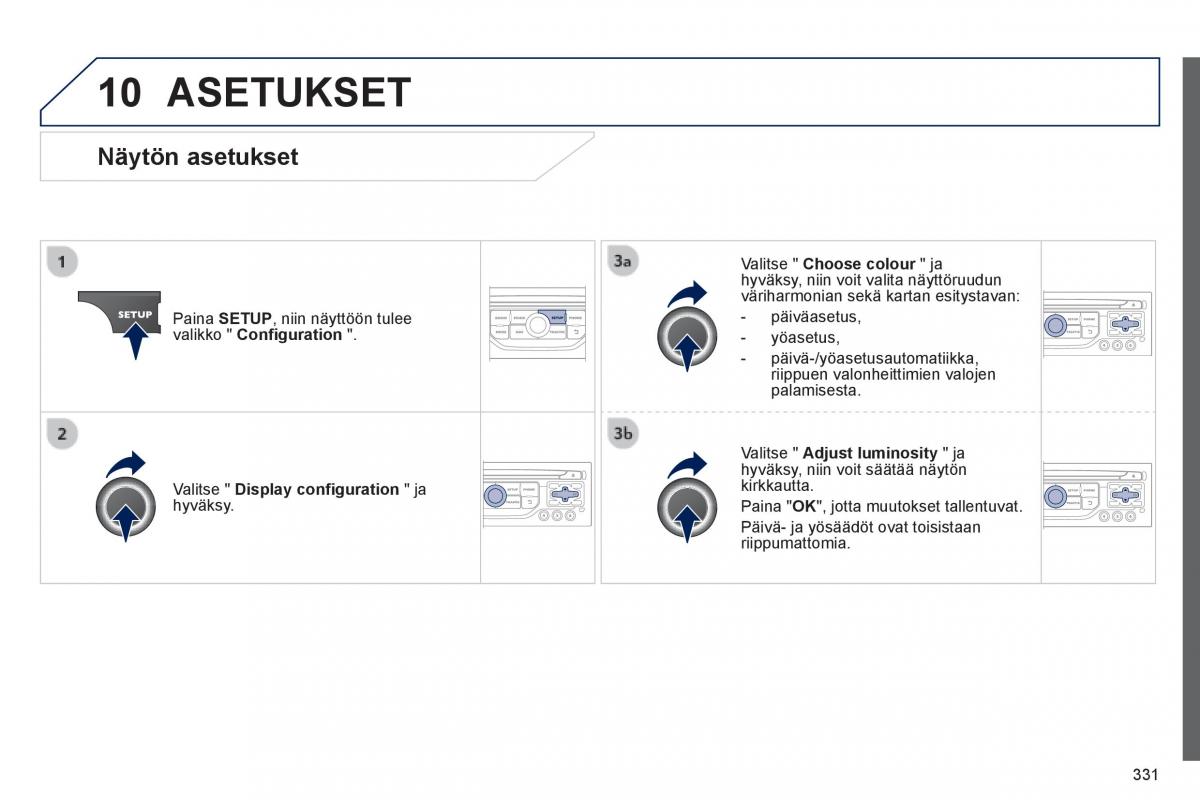 Peugeot 3008 Hybrid omistajan kasikirja / page 333