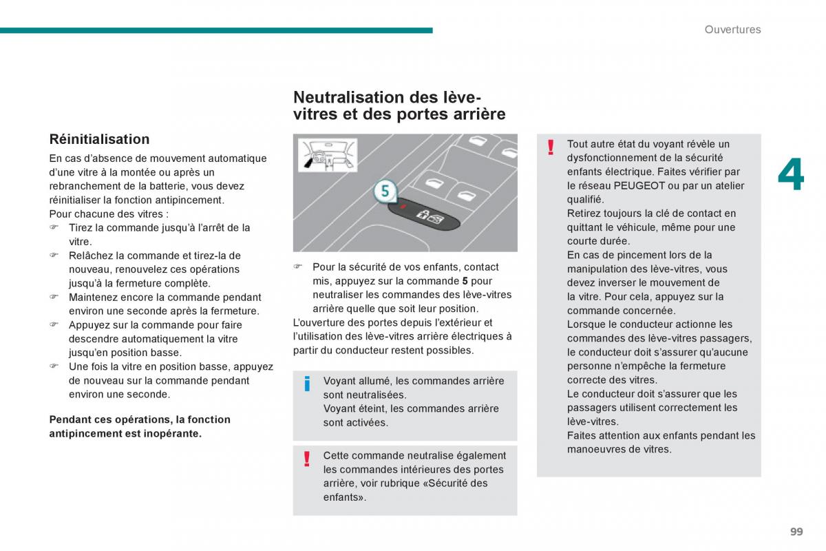 Peugeot 3008 Hybrid manuel du proprietaire / page 101