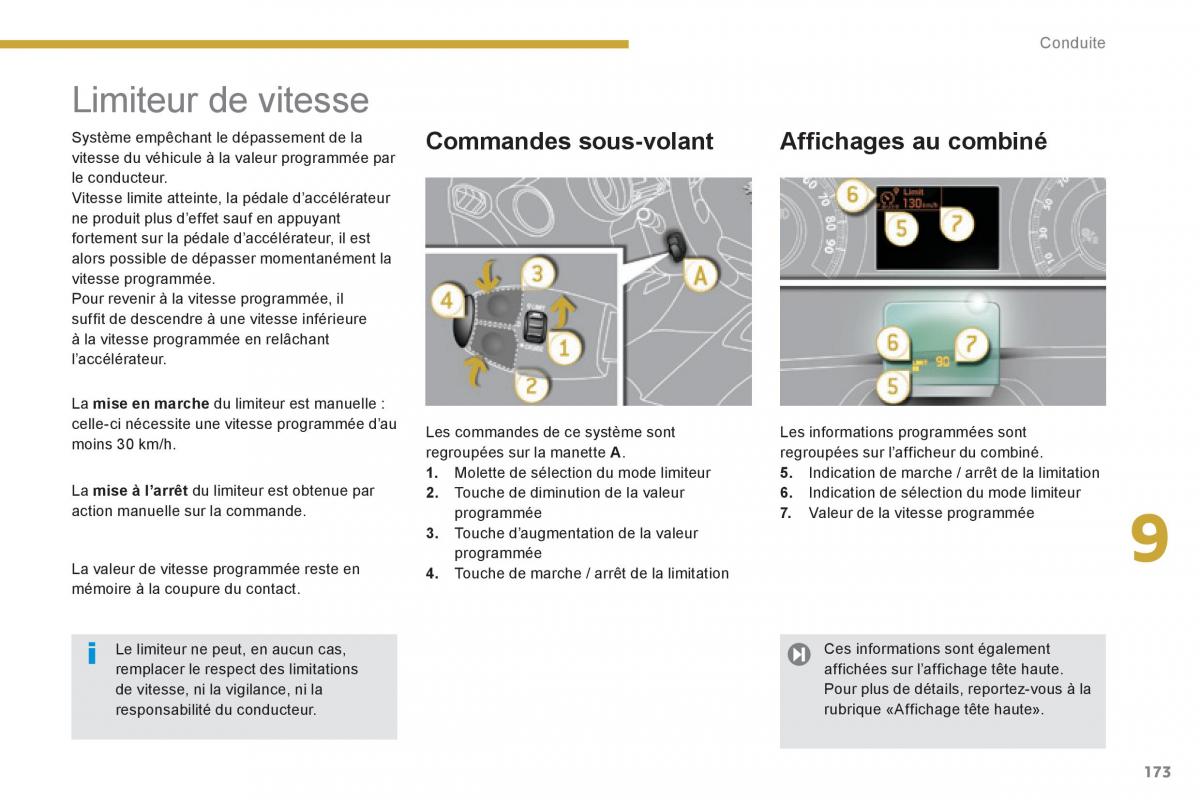 Peugeot 3008 Hybrid manuel du proprietaire / page 175