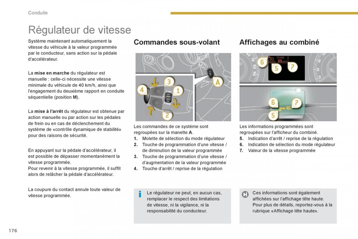 Peugeot 3008 Hybrid manuel du proprietaire / page 178