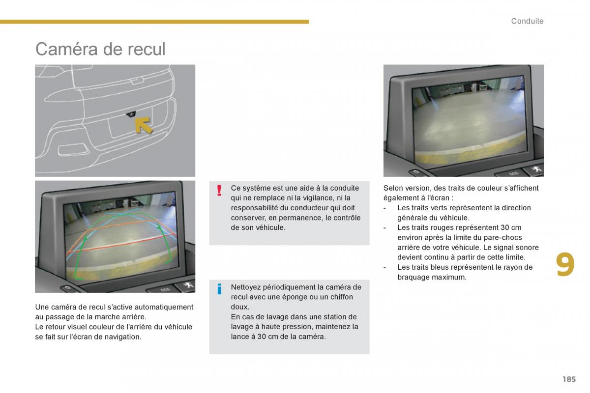 Peugeot 3008 Hybrid manuel du proprietaire / page 187