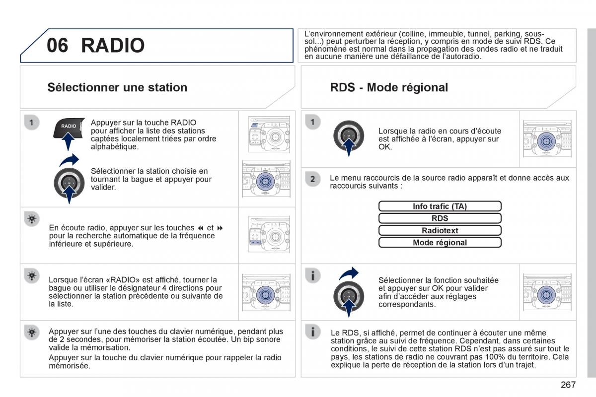 Peugeot 3008 Hybrid manuel du proprietaire / page 269