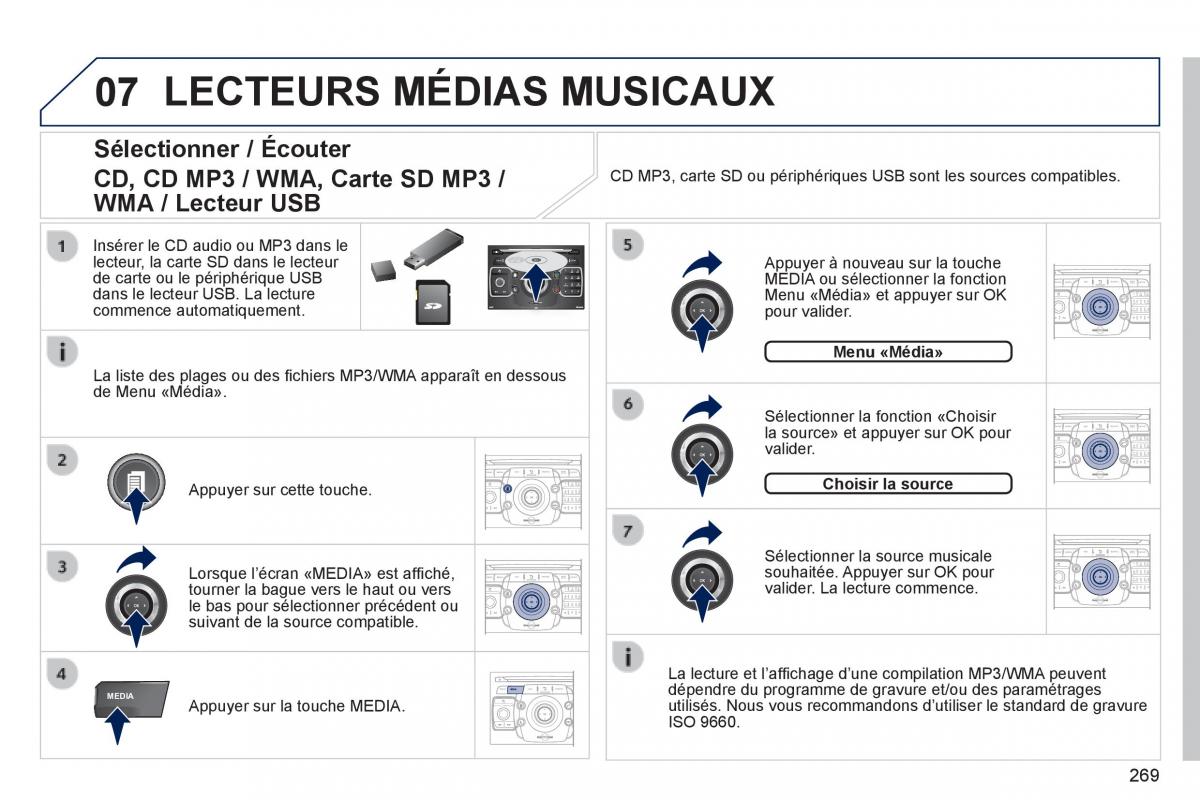 Peugeot 3008 Hybrid manuel du proprietaire / page 271