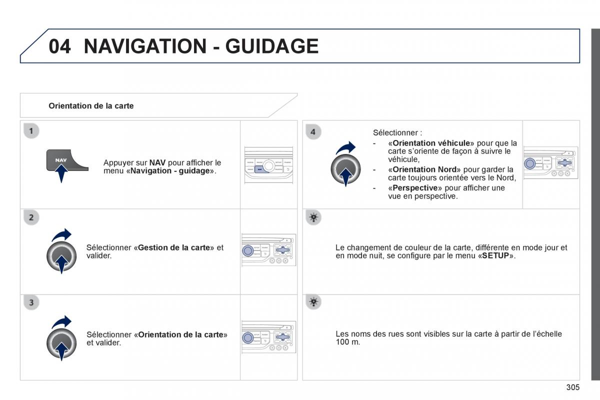 Peugeot 3008 Hybrid manuel du proprietaire / page 307